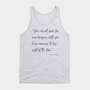 A Quote about Hope by William Faulkner Tank Top